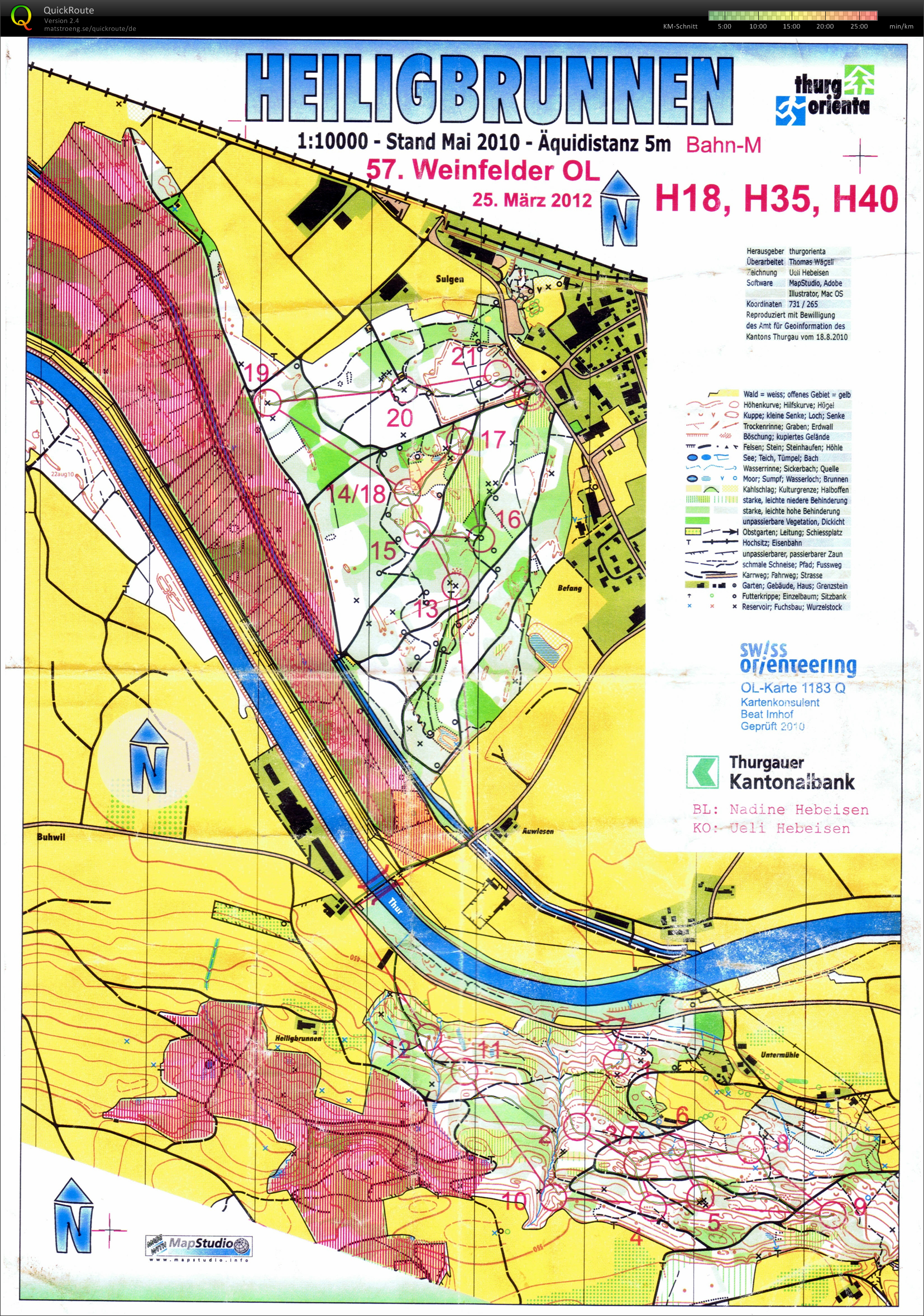 Weinfelder OL  (25.03.2012)