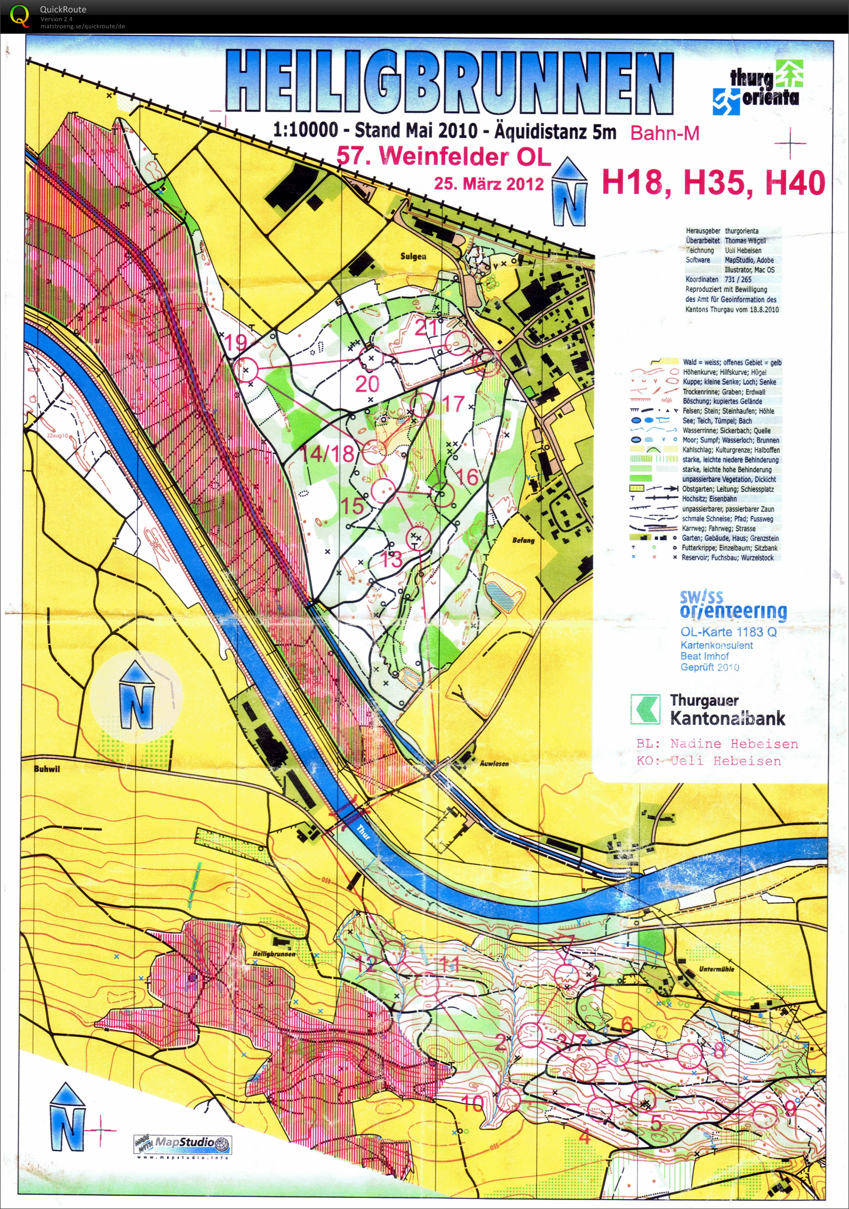 Weinfelder OL  (25.03.2012)