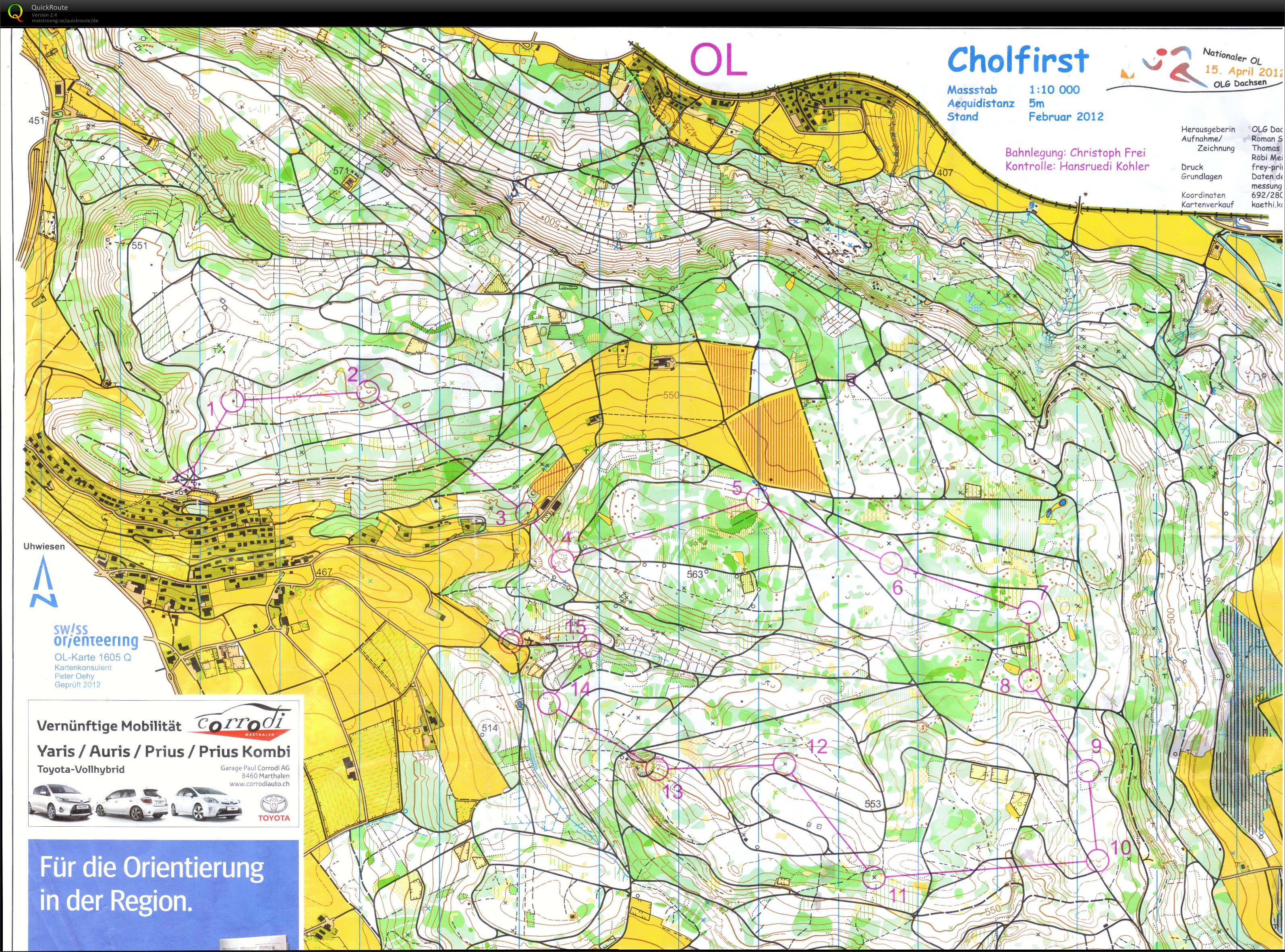 3. Nationaler OL (2012-04-15)
