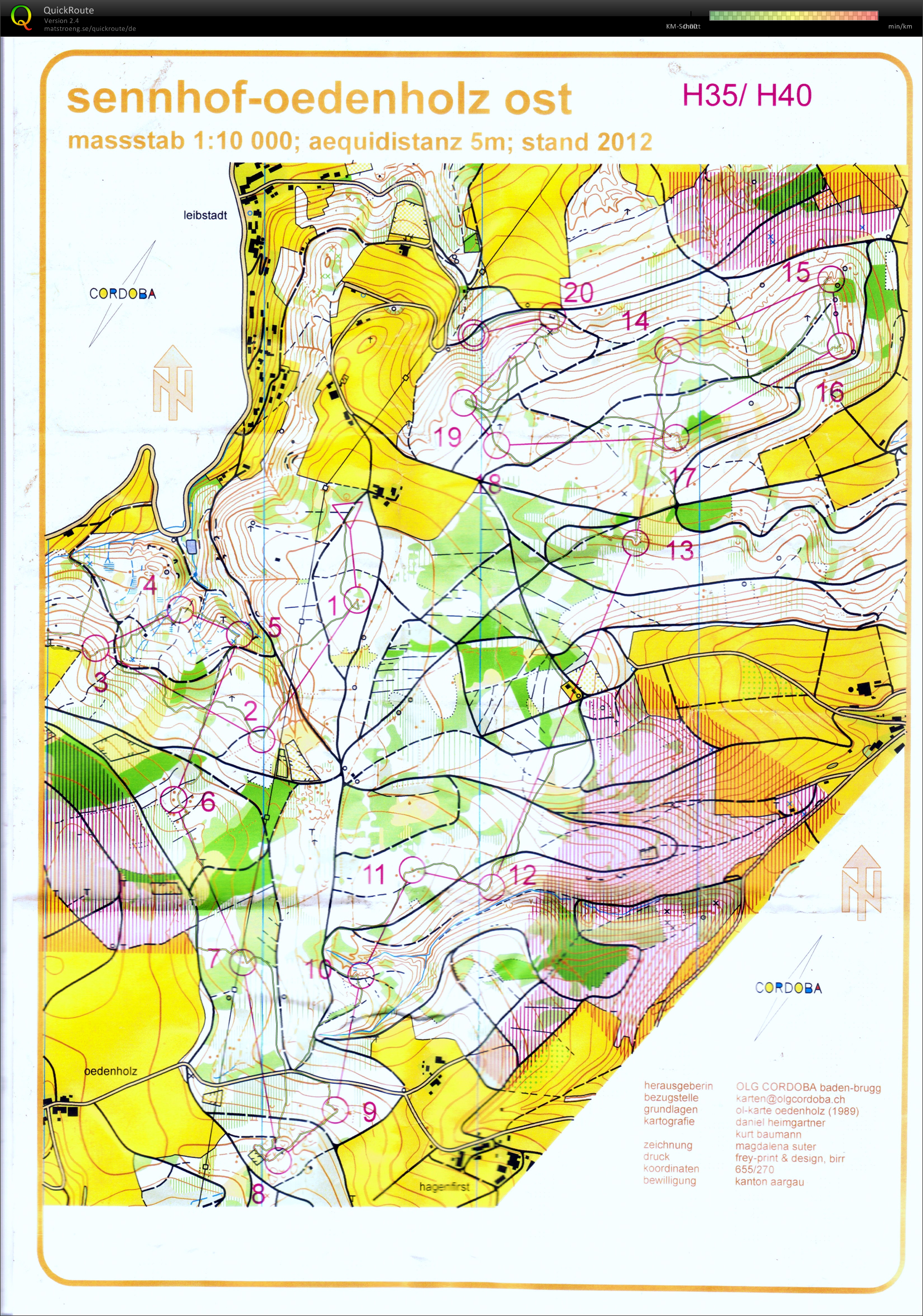 Zurzacher OL 2012 (14-10-2012)