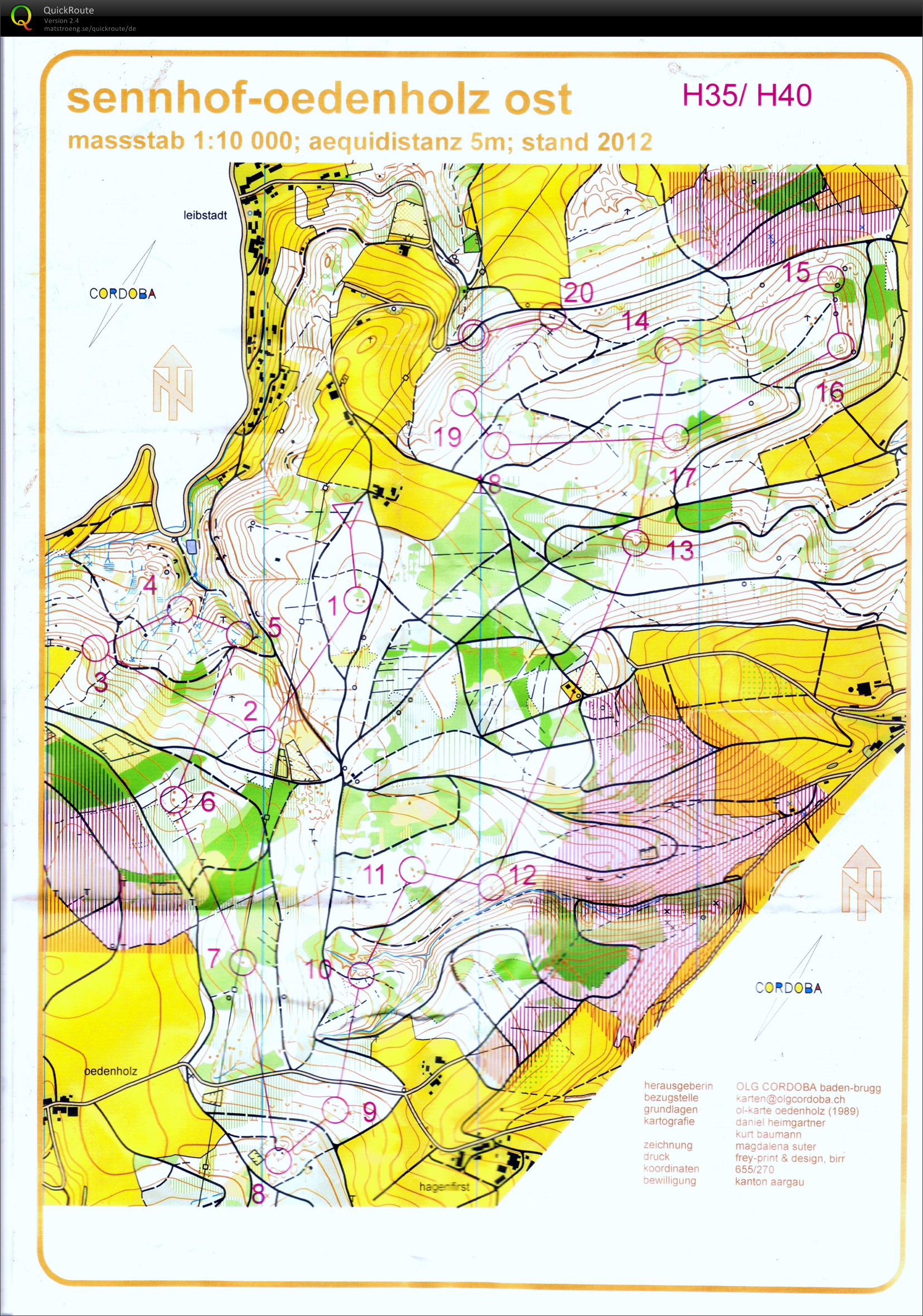 Zurzacher OL 2012 (14-10-2012)