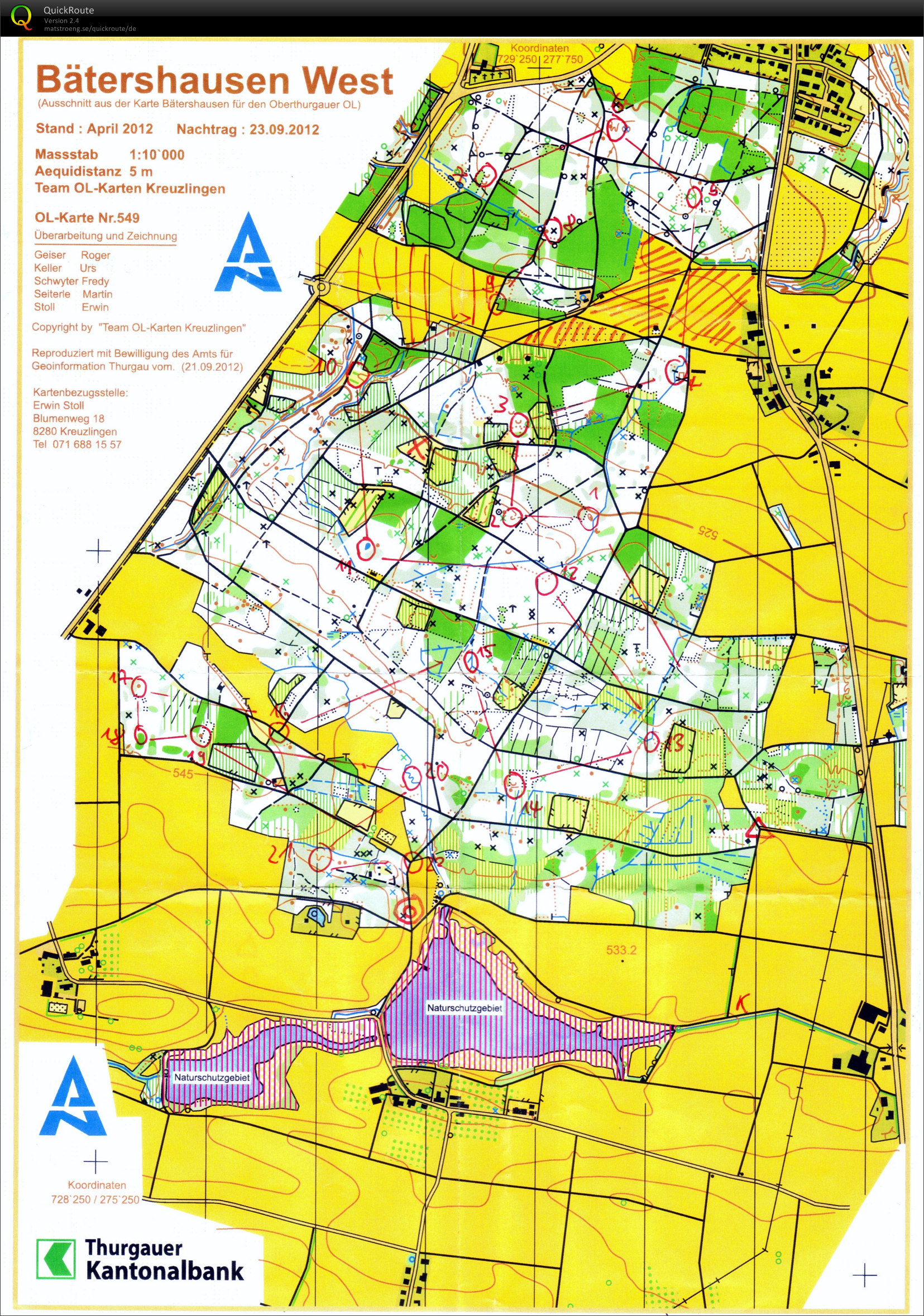 Oberthurgauer OL 2012 (21.10.2012)